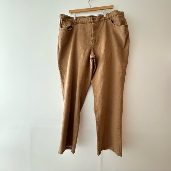 Ralph Lauren Tan Denim Jeans - Picture 1 of 7